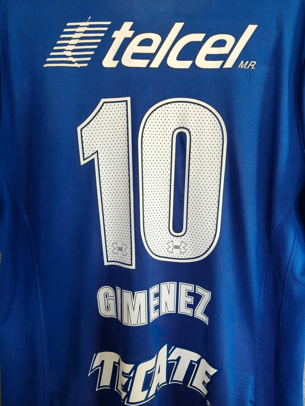 Jersey Cruz Azul Local 2014-2015 Christian Giménez 10 Talla M