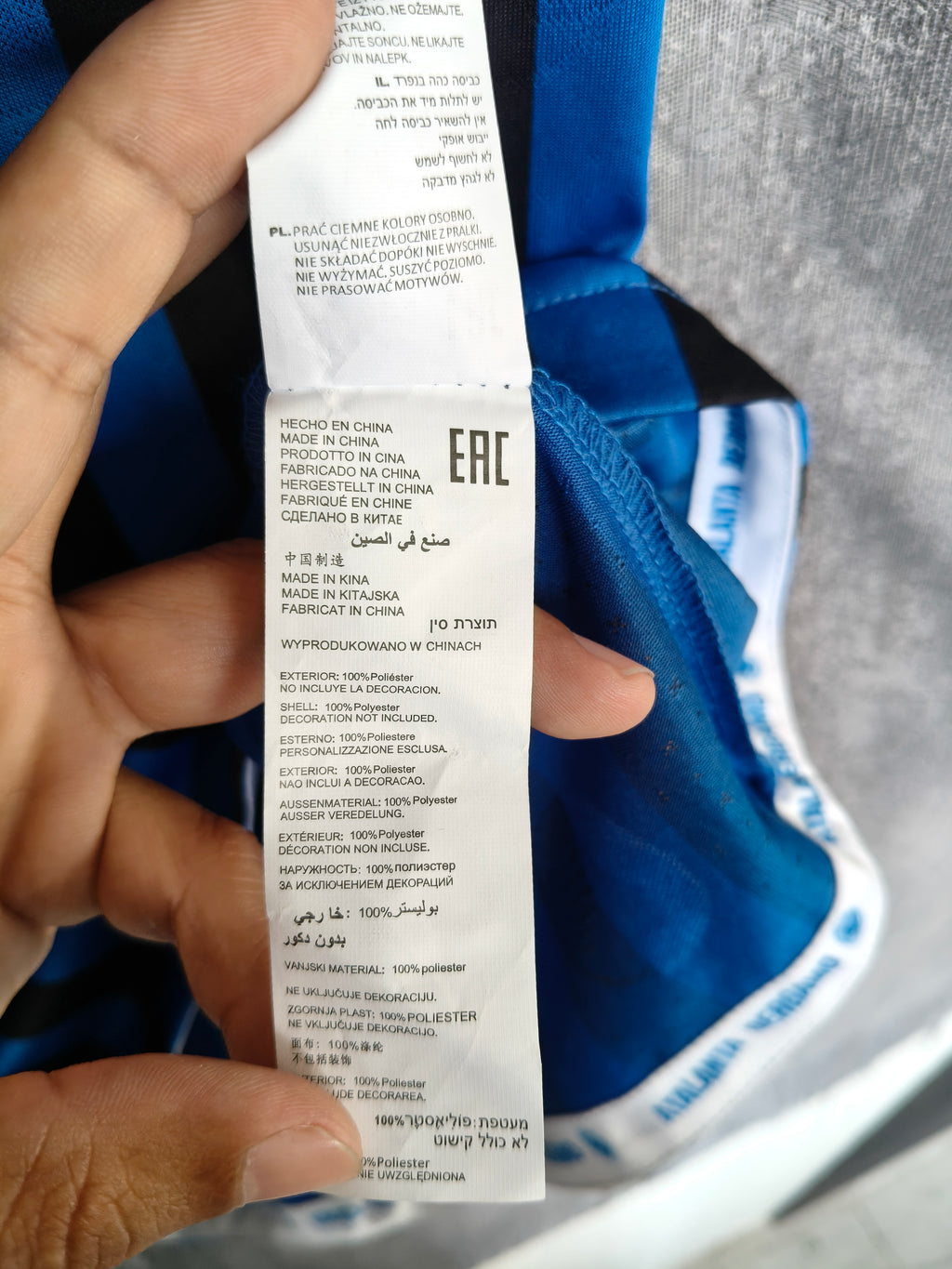Jersey Atalanta 2024/25 Lookman #11 – Talla XL / Nueva con etiquetas