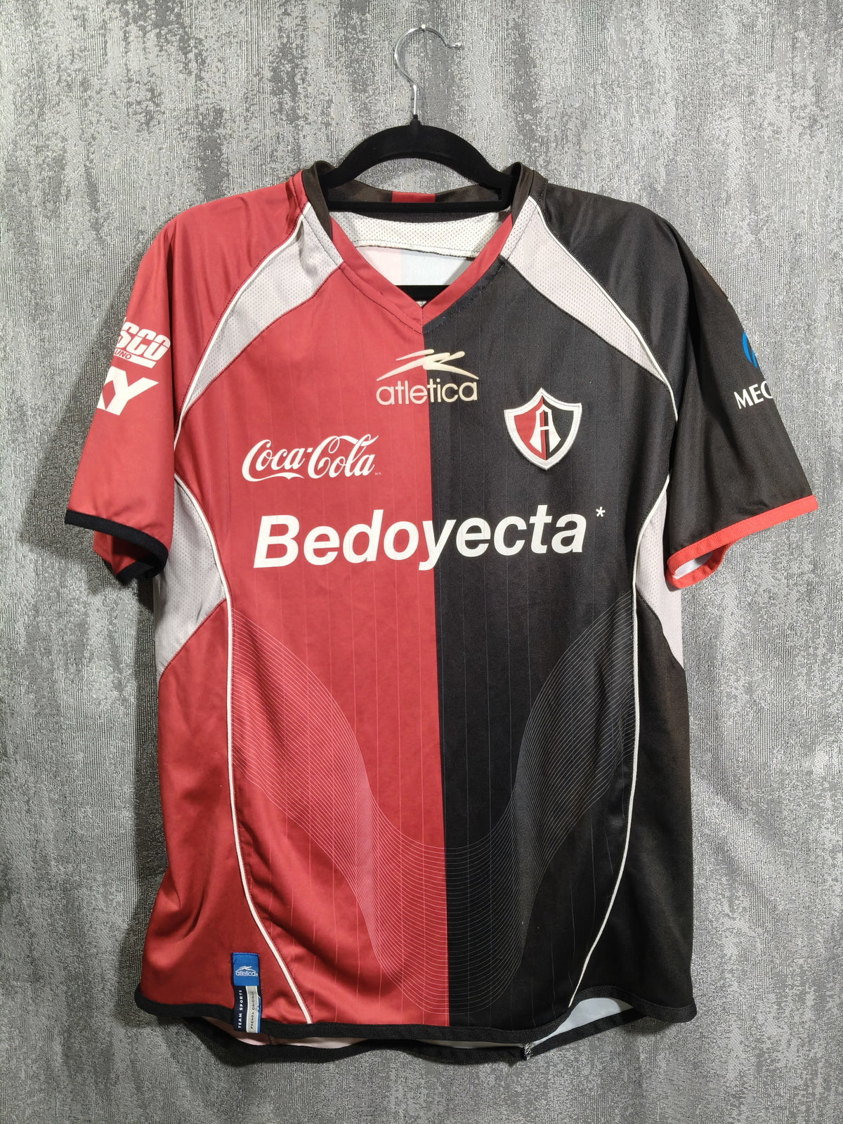 Jersey Atlas local 2007 Atletica talla M – frente completo